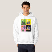 De wizard Apprentice - Comic reinigen Hoodie (Voorkant volledig)