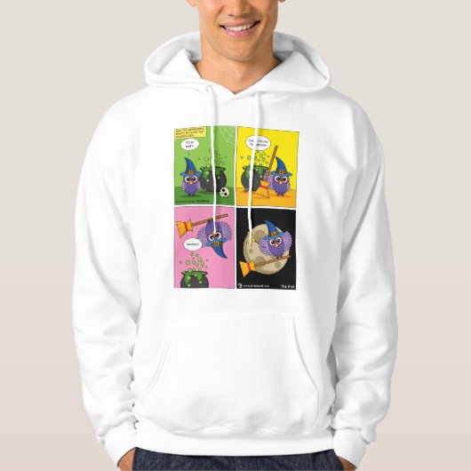 De wizard Apprentice - Comic reinigen Hoodie (Voorkant)