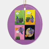 De wizard Apprentice - Comic reinigen Keramisch Ornament (Links)