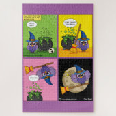 De wizard Apprentice - Comic reinigen Legpuzzel (Verticaal)