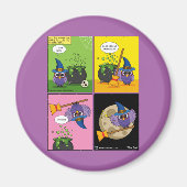 De wizard Apprentice - Comic reinigen Magneet (Voorkant)