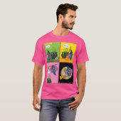 De wizard Apprentice - Comic reinigen T-shirt (Voorkant volledig)