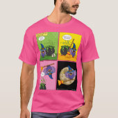 De wizard Apprentice - Comic reinigen T-shirt (Voorkant)