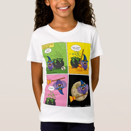 De wizard Apprentice - Comic reinigen T-shirt (Voorkant)