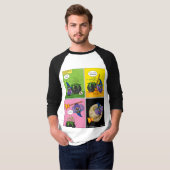 De wizard Apprentice - Comic reinigen T-shirt (Voorkant volledig)