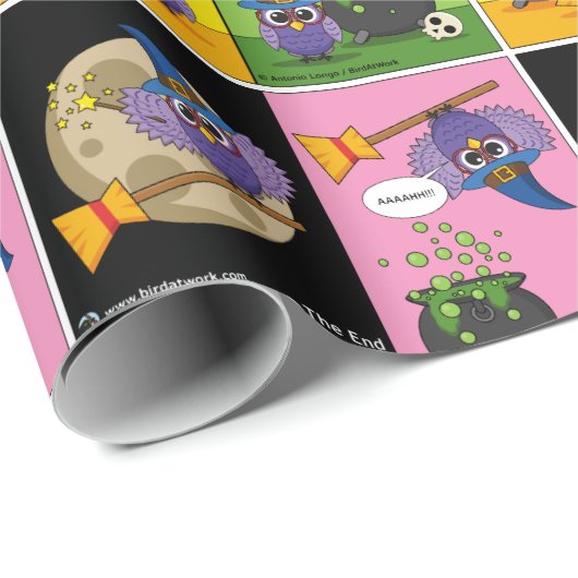 De wizard Apprentice - Schoonmaken Cadeaupapier (Rol Hoek)