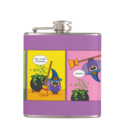De wizard Apprentice - Schoonmaken Heupfles (Voorkant)