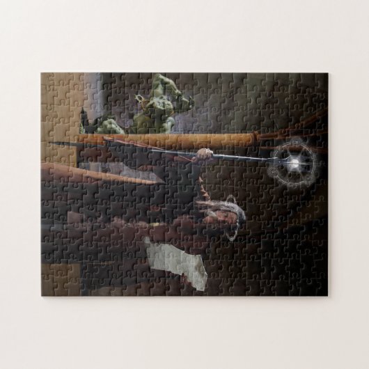 De wizard legpuzzel (Horizontaal)