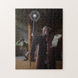 De wizard legpuzzel