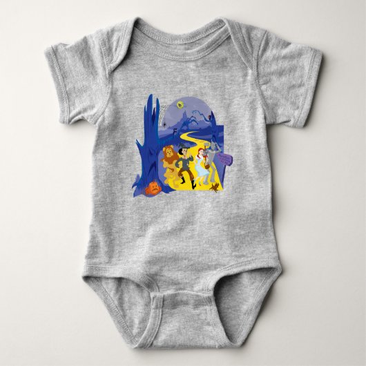 De Wizard Of Oz™ | Halloween Spokenwoud Romper (Voorkant)