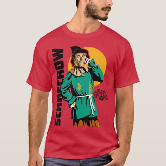 De Wizard of Oz Scarecrow-vrienden T-shirt (Voorkant)