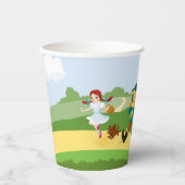 De wizard OZ™ 1e verjaardag Papieren Bekers (Voorkant)