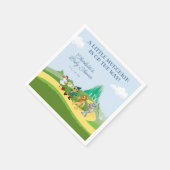 De wizard OZ™-Baby shower Servet (Hoek)