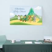 De wizard OZ™ | BABY SHOWER Spandoek (Beurs)