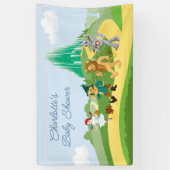 De wizard OZ™ | BABY SHOWER Spandoek (Verticaal)