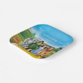 De wizard OZ™ Birthday Paper-Borden Papieren Bordje (Gebogen)