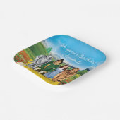 De wizard OZ™ Birthday Paper-Borden Papieren Bordje (Gebogen)