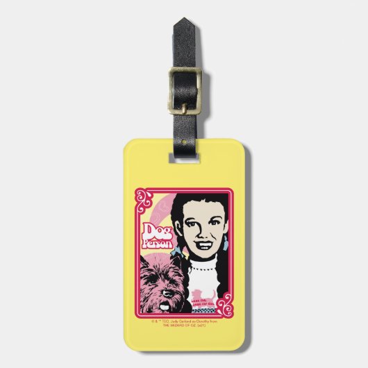 De wizard OZ™ | Dorothy™ & Toto™ - Dog Person Bagagelabel (Voorkant verticaal)
