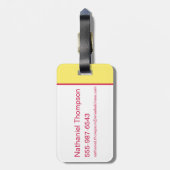 De wizard OZ™ | Dorothy™ & Toto™ - Dog Person Bagagelabel (Achterkant verticaal)