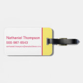 De wizard OZ™ | Dorothy™ & Toto™ - Dog Person Bagagelabel (Achterkant horizontaal)