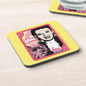 De wizard OZ™ | Dorothy™ & Toto™ - Dog Person Bier Onderzetter (Linkerzijde)