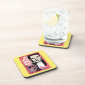 De wizard OZ™ | Dorothy™ & Toto™ - Dog Person Bier Onderzetter (Rechterzijde)