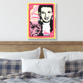 De wizard OZ™ | Dorothy™ & Toto™ - Dog Person Canvas Afdruk (Insitu (Slaapkamer))