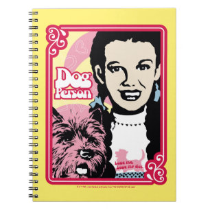 De wizard OZ™   Dorothy™ & Toto™ - Dog Person Notitieboek