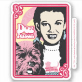 De wizard OZ™ | Dorothy™ & Toto™ - Dog Person Sticker (Voorkant)