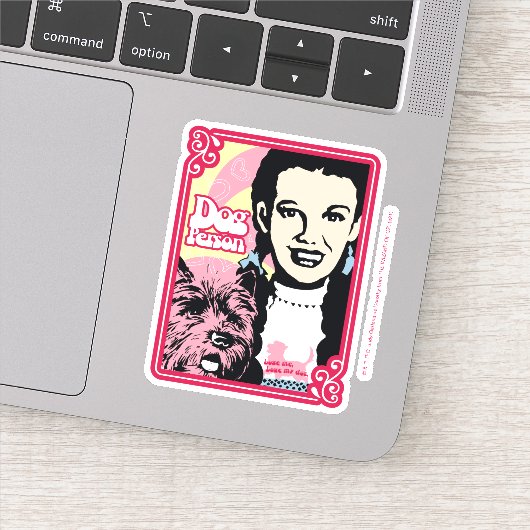 De wizard OZ™ | Dorothy™ & Toto™ - Dog Person Sticker (Detail)