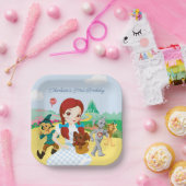 De wizard OZ™ | Eerste verjaardag Papieren Bordje (Feest)