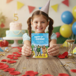 De wizard OZ™ | Eigen gelukkige verjaardag Kaart