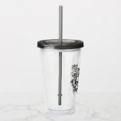 De wizard OZ™ | En je kleine hond ook Acryl Drinkbeker (Rechts)