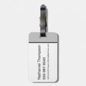 De wizard OZ™ | En je kleine hond ook Bagagelabel (Achterkant verticaal)