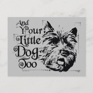 De wizard OZ™ | En je kleine hond ook Briefkaart