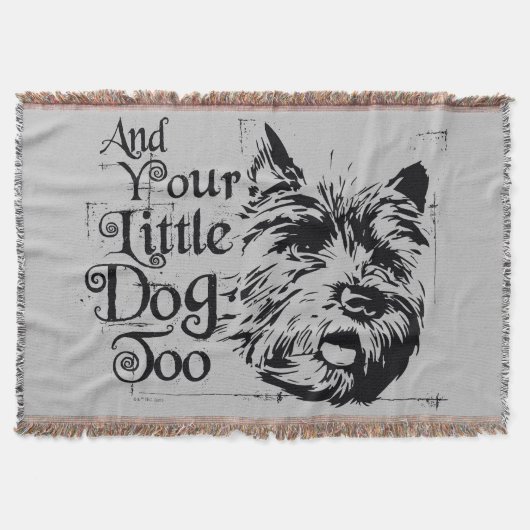 De wizard OZ™ | En je kleine hond ook Deken (Voorkant)