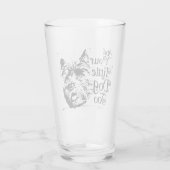 De wizard OZ™ | En je kleine hond ook Glas (Achterkant)