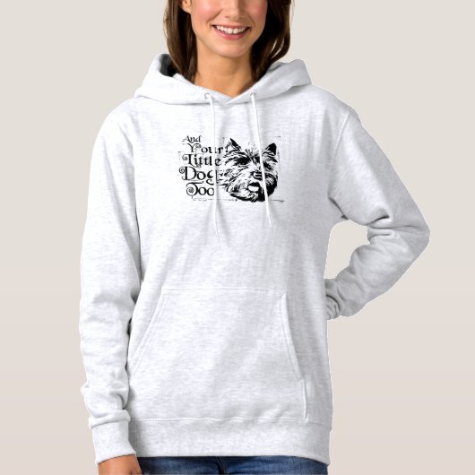 De wizard OZ™ | En je kleine hond ook Hoodie (Voorkant)