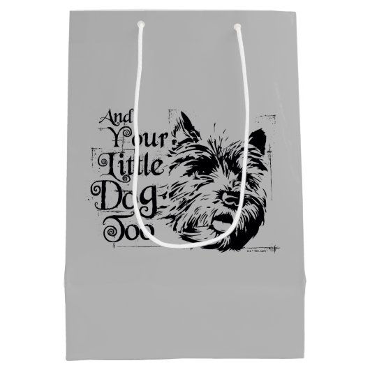 De wizard OZ™ | En je kleine hond ook Medium Cadeauzakje (Achterkant)