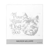 De wizard OZ™ | En je kleine hond ook Notitieblok (Voorkant)