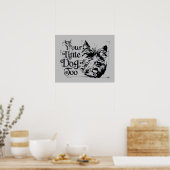 De wizard OZ™ | En je kleine hond ook Poster (Keuken)