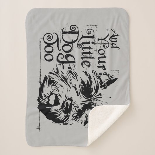 De wizard OZ™ | En je kleine hond ook Sherpa Deken (Voorkant)