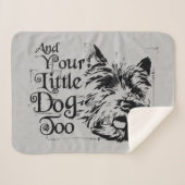 De wizard OZ™ | En je kleine hond ook Sherpa Deken (Voorkant (horizontaal))