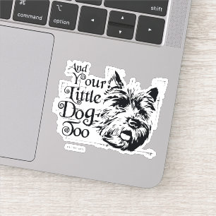 De wizard OZ™ En je kleine hond ook Sticker