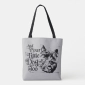 De wizard OZ™ | En je kleine hond ook Tote Bag (Achterkant)