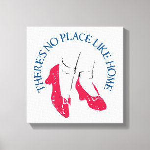 De wizard OZ™   Er is geen plek zoals Home™ Canvas Afdruk
