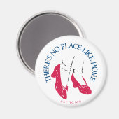 De wizard OZ™ | Er is geen plek zoals Home™ Magneet (Voorkant / Achterkant)