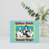 De wizard OZ™ | Gele weg naar de weg. Briefkaart (Staand voorkant)