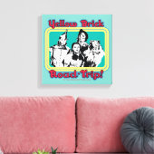 De wizard OZ™ | Gele weg naar de weg. Canvas Afdruk (Insitu (Woonkamer))