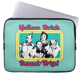De wizard OZ™ Gele weg naar de weg. Laptop Sleeve